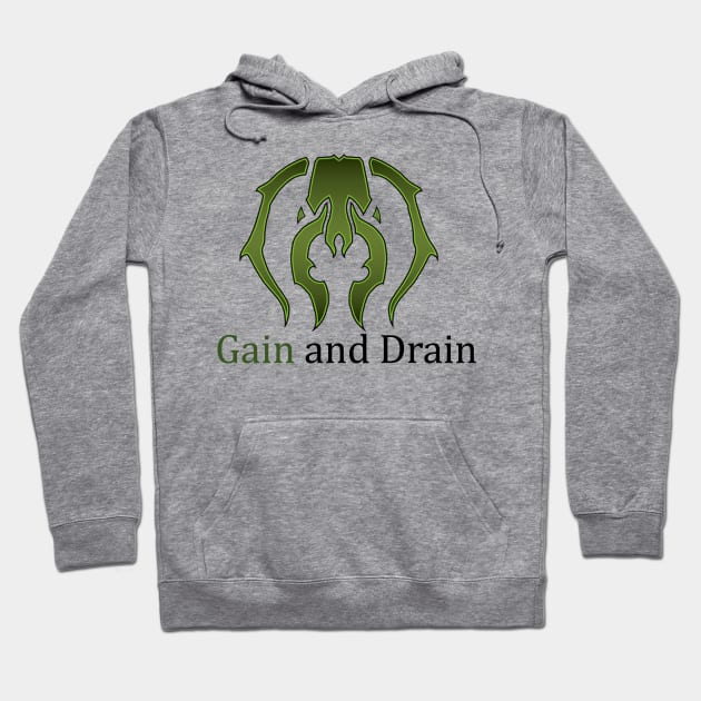 Gain and Drain Golgari Hoodie by Apfel 